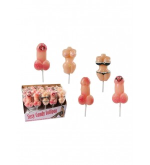 Lecca Lecca CANDY LOLLIPOP 5 ASS DISPLAY