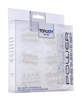 POWER PENIS SLEEVE SET CLEAR