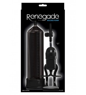Pompa Sviluppa Pene RENEGADE PUMP BOLERO BLACK