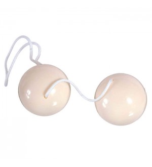 Manette in metallo  + palline con due sfere