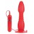 Vibratore Anale Colt Easy Flex Glider Red