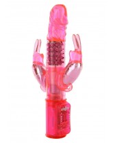 Viibratore con Doppio Rabbit DOUBLE RABBIT PLEASURES VIBE PK