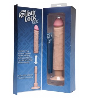 Vibratore UltraRealistico UR3 COCK VIBR 10'' NO BALLS FLESH