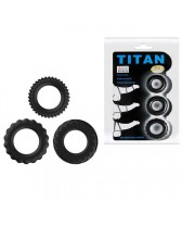 Kit anello Titan Cock Ring blu