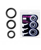 Kit anello Titan Cock Ring blu