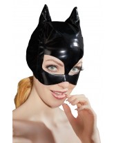 Maschera gatto in ecopelle...