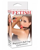 Ff Beginner's Ball Gag - Red