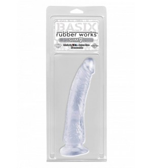 Fallo Realistico Slim 7 Inch with Suction Cup Basix