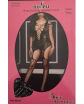 Lingerie Sex Bodystoching Nero Taglia Unica