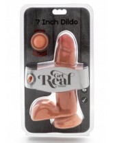 Dildo Realistico Dual Density Dildo7 Inch Balls