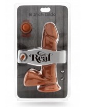 Dildo Realistico Dual Density 8 Inch Balls
