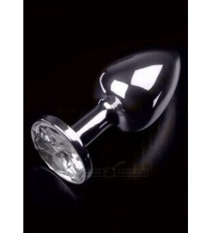 Plug anal argento small 7,5 cm