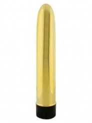 Vibratore Argento e Oro 19 cm