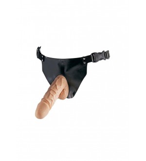 Fallo Strap-On SUPERWOMAN STRAP-ON FLESH