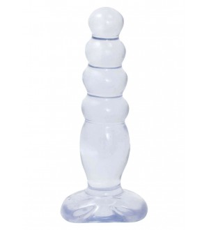 Dildo Plug Anale Crystal Jellies Anal Delight Clear