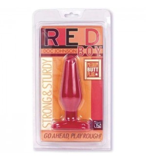 Plug Anale Red Boy Line Medium Butt Plug