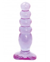 DILDO PLUG ANALE CRYSTAL JELLIES ANAL DELIGHT VIOLA