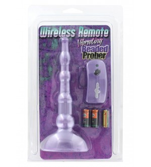 Plug Anale WIRELESS REMOTE BEADED PROBER PURPL