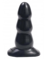 PLUG ANALE TRIPLE RIPPLE BUTT PLUG BLACK M