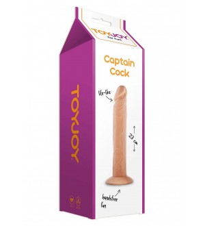 FALLO REALISTICO CAPTAIN COCK 23CM DONG FLESH