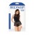 Body sexy ROMPER WITH SNAP CLOSURE BLACK