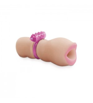 Masturbatore Bocca PDX VIBRATING ORAL SQUEEZE