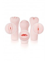 KIT MASTURBATORI STROKER TRIO FLESH